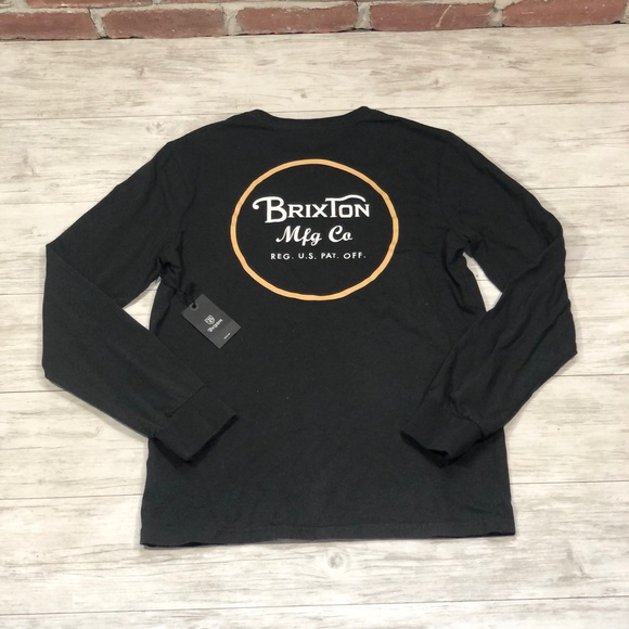 Brixton Long Sleeved Tee Shirt - Picture 7 of 8